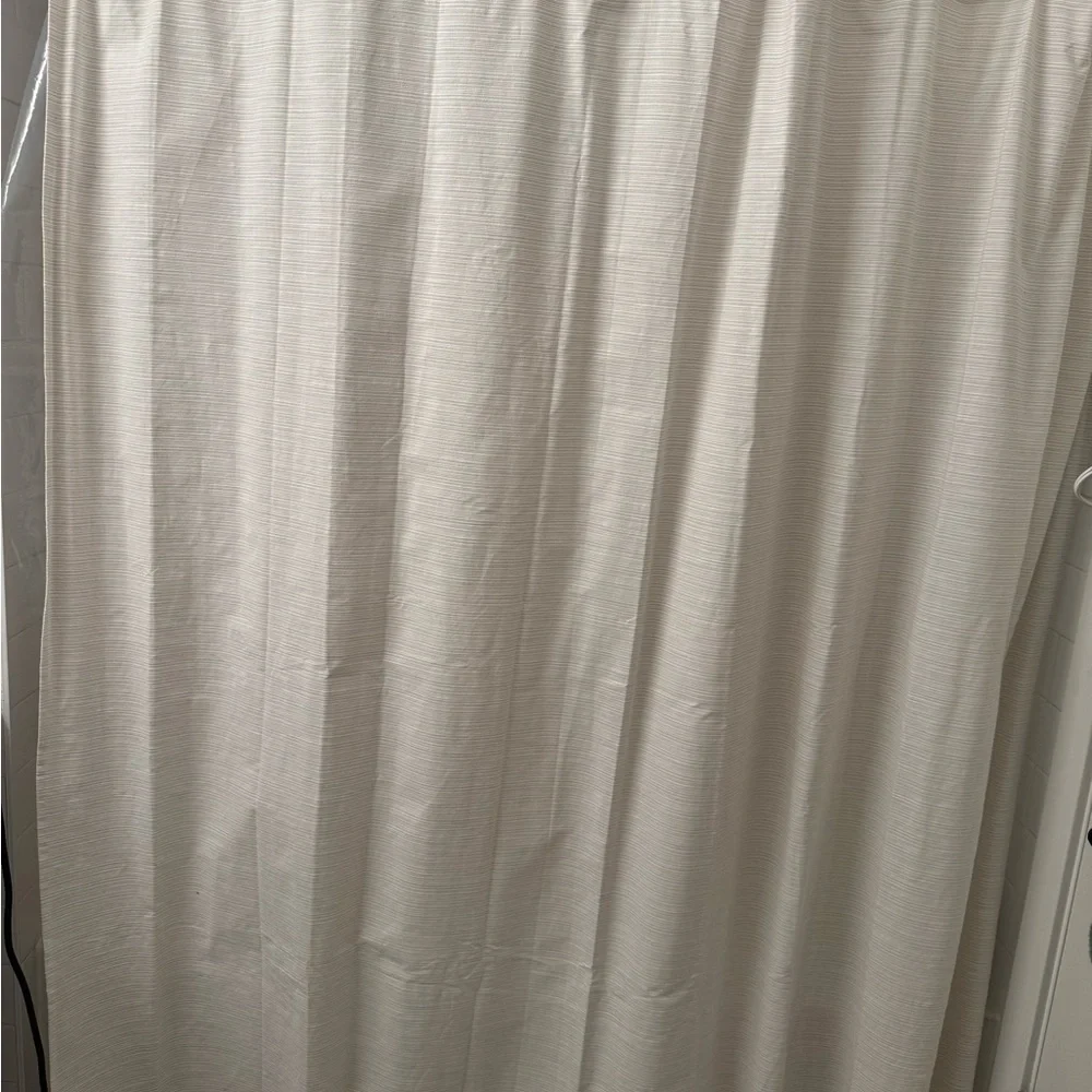 Elegant Cream Shower Curtain